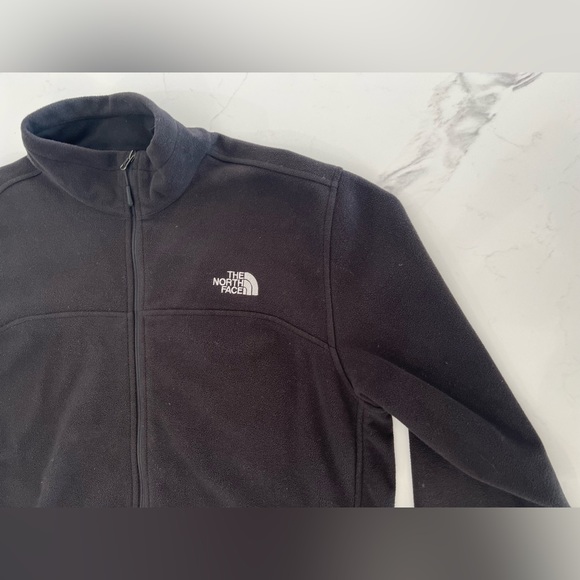 NORTH FACE BLACK FLEECE SWEATSHIRT JACKET SHELL FULL ZIP XL - Picture 2 of 8